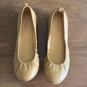 Jcrew nude flats
